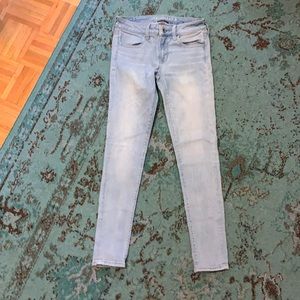 Light wash jeans